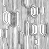 Marimekko Wallpaper Frekvenssi Ebony and Eggshell 23365X