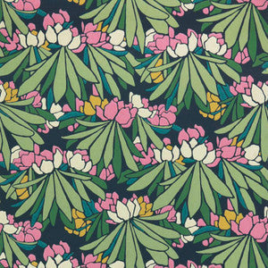 1838 Wallcoverings Wallpaper Rhododendron (Wp) # 01 Magenta