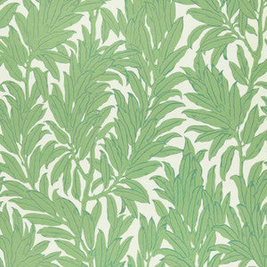 1838 Wallcoverings Wallpaper Laurel Leaf (Wp) # 01 Verde