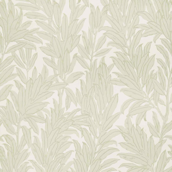 Laurel Leaf (Wp) # 03 Natural by 1838 Wallcoverings Designer Wallpaper V&A Decorative Papers Ii STRAIGHT PASTE THE WALL UNITED KINGDOM V-25" 20.5"X11YD - Swanky Fabrics -