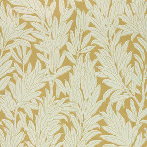 1838 Wallcoverings Wallpaper Laurel Leaf (Wp) # 04 Ochre