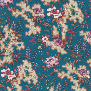 1838 Wallcoverings Wallpaper Kilburn'S Maze (Wp) # 02 Prussian Blue