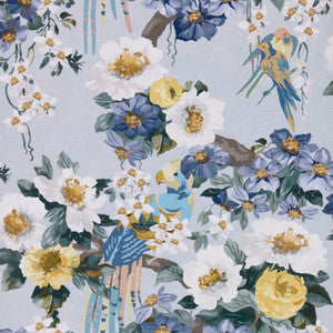 1838 Wallcoverings Wallpaper Floral Serenade (Wp) # 04 Sky