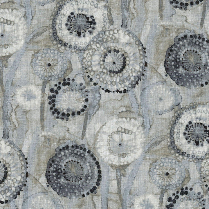 Majorca Smoke 250682 by ED Ellen DeGeneres Designer Fabric - 100%Cotton CHINA 42000 Horizontal: 13.5 and Vertical: 25.25 54 - Swanky Fabrics -