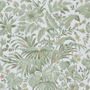 1838 Wallcoverings Wallpaper Palmette (Wp) # 04 Sage