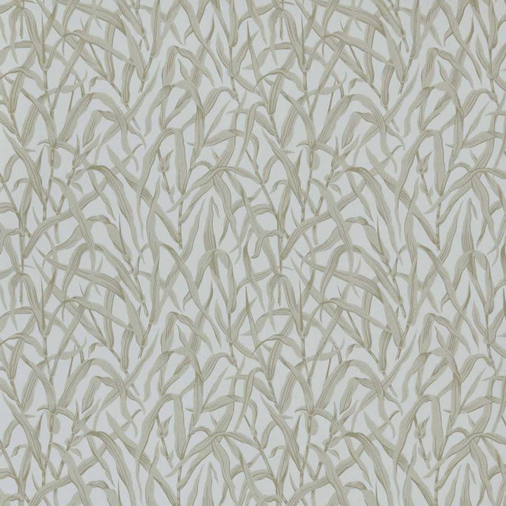 Ornamental Grasses (Wp) # 02 Natural by 1838 Wallcoverings Designer Wallpaper V&A Decorative Papers Iii STRAIGHT PASTE THE WALL UNITED KINGDOM V-21" 20.5"X11YD - Swanky Fabrics -