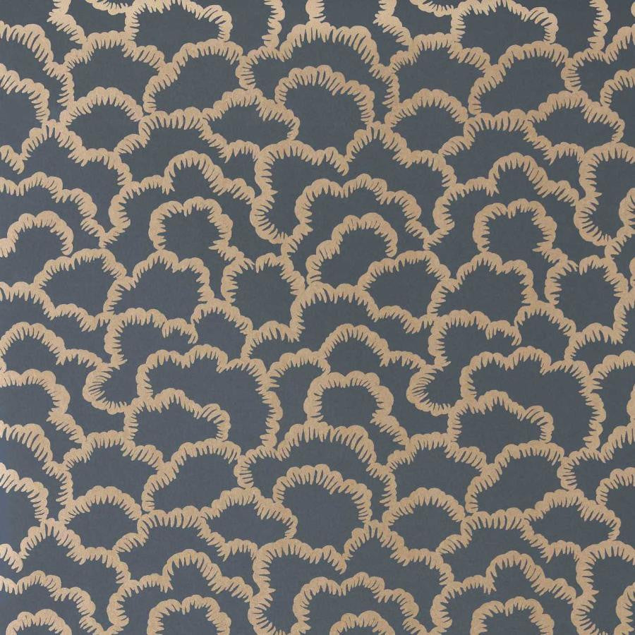 Stratus (Wp) # 05 Future Dusk by 1838 Wallcoverings Designer Wallpaper V&A Decorative Papers Iii STRAIGHT PASTE THE WALL UNITED KINGDOM V-12.5" 20.5"X11YD - Swanky Fabrics -