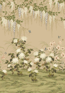1838 Wallcoverings Wallpaper Wisteria Bloom (Wp) # 01 Alabaster