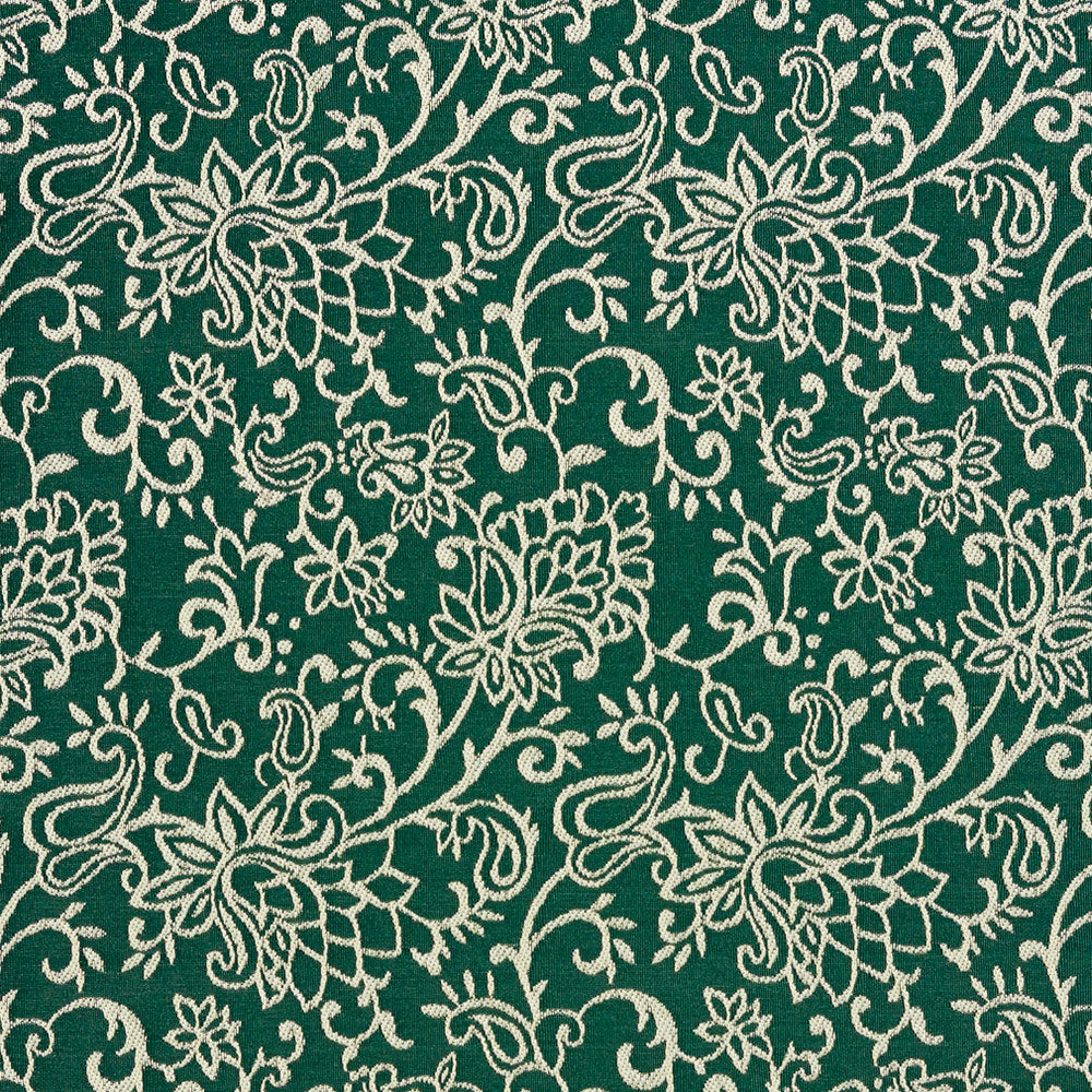 2601 Alpine/Garden by Charlotte Designer Fabric Uptown Jacquards VI 100% Woven Polyester Asia Exceeds 70,000 Wyzenbeek Rubs (Heavy Duty) Horizontal: 6" x Vertical: 7" 54 Inches - Swanky Fabrics -