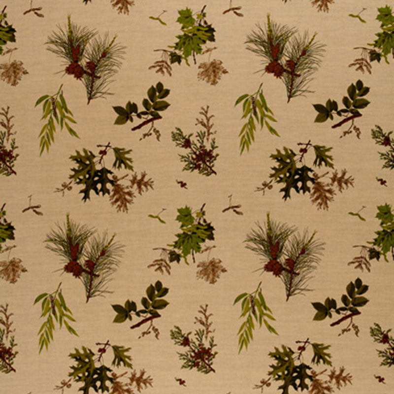Woodlands Pine Lichen On Natural 2602880 by Schumacher Designer Fabric DW-SPRING 2003 COLLECTION LINEN 59% COTTON 41% UNITED STATES OF AMERICA </p><p>Repeat: Horizontal: 26 3/4" (68CM) and Vertical: 24 1/4" (62CM) 54 - Swanky Fabrics -