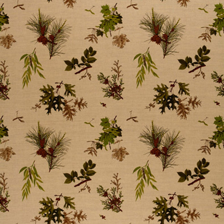 Woodlands Pine Lichen On Natural 2602880 by Schumacher Designer Fabric DW-SPRING 2003 COLLECTION LINEN 59% COTTON 41% UNITED STATES OF AMERICA </p><p>Repeat: Horizontal: 26 3/4" (68CM) and Vertical: 24 1/4" (62CM) 54 - Swanky Fabrics -