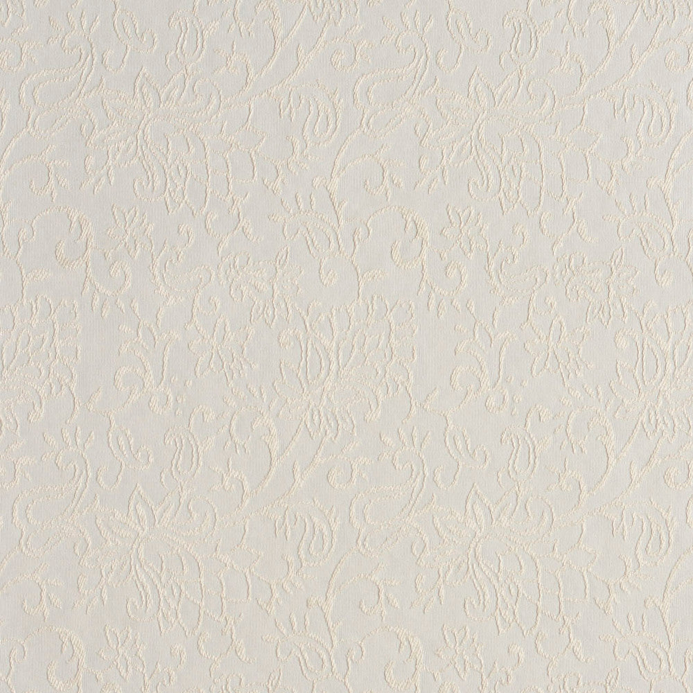 2602 Oyster/Garden by Charlotte Designer Fabric Uptown Jacquards VI 100% Woven Polyester Asia Exceeds 70,000 Wyzenbeek Rubs (Heavy Duty) Horizontal: 6" x Vertical: 7" 54 Inches - Swanky Fabrics -
