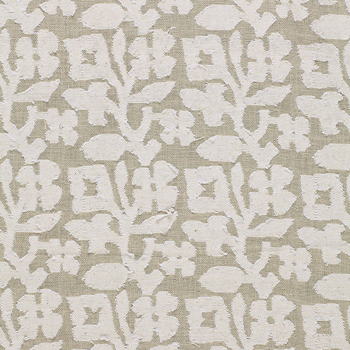 Vine Cutwork Natural 2609380 by Schumacher Designer Fabric BRILLIANCE I SHEERS See Sample INDIA TO BE DETERMINED </p><p>Repeat: Horizontal: 5" (13CM) and Vertical: 5 3/4" (15CM) 48" WIDE (122CM) - Swanky Fabrics -
