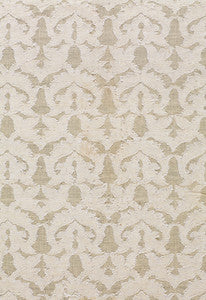 Schumacher Fabric Heart Vine Cutwork Natural 2609520