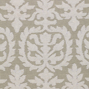 Schumacher Fabric Floral Medallion Cutwork Natural 2609530