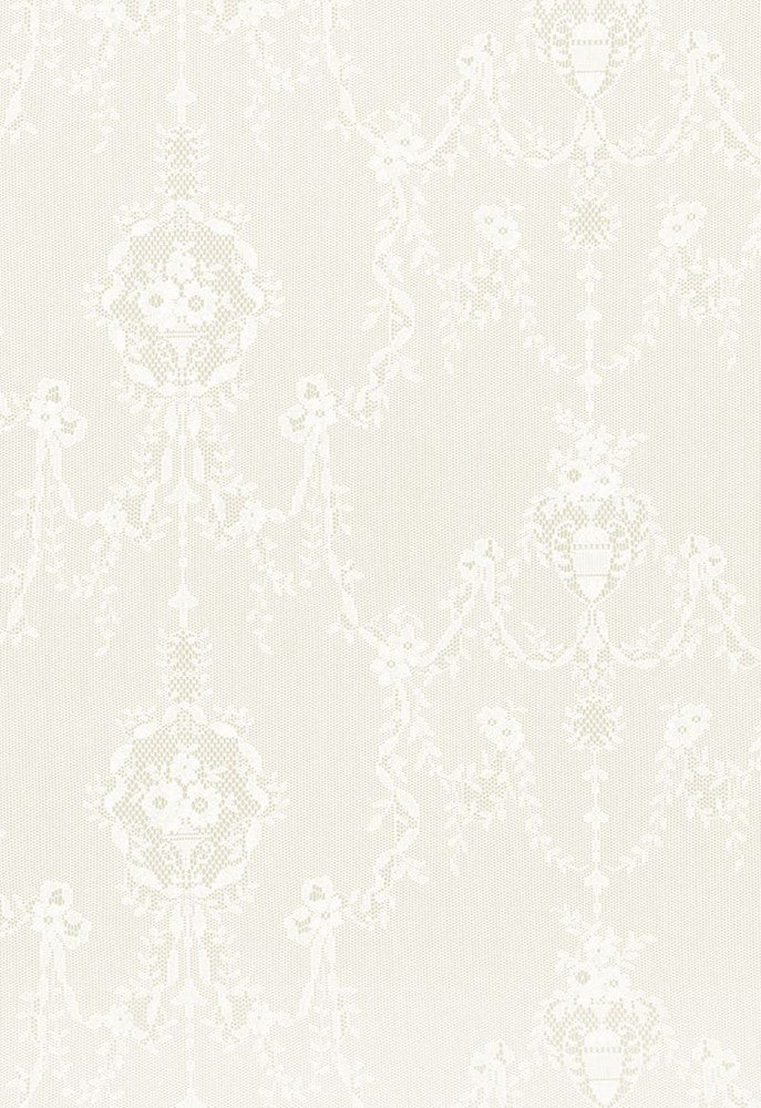 Stephanie's Lace Champagne 2609790 by Schumacher Designer Fabric Radiance-Sheers 95% Cotton, 5% Polyester - Horizontal: 29 and Vertical: 24 59.75 - Swanky Fabrics -