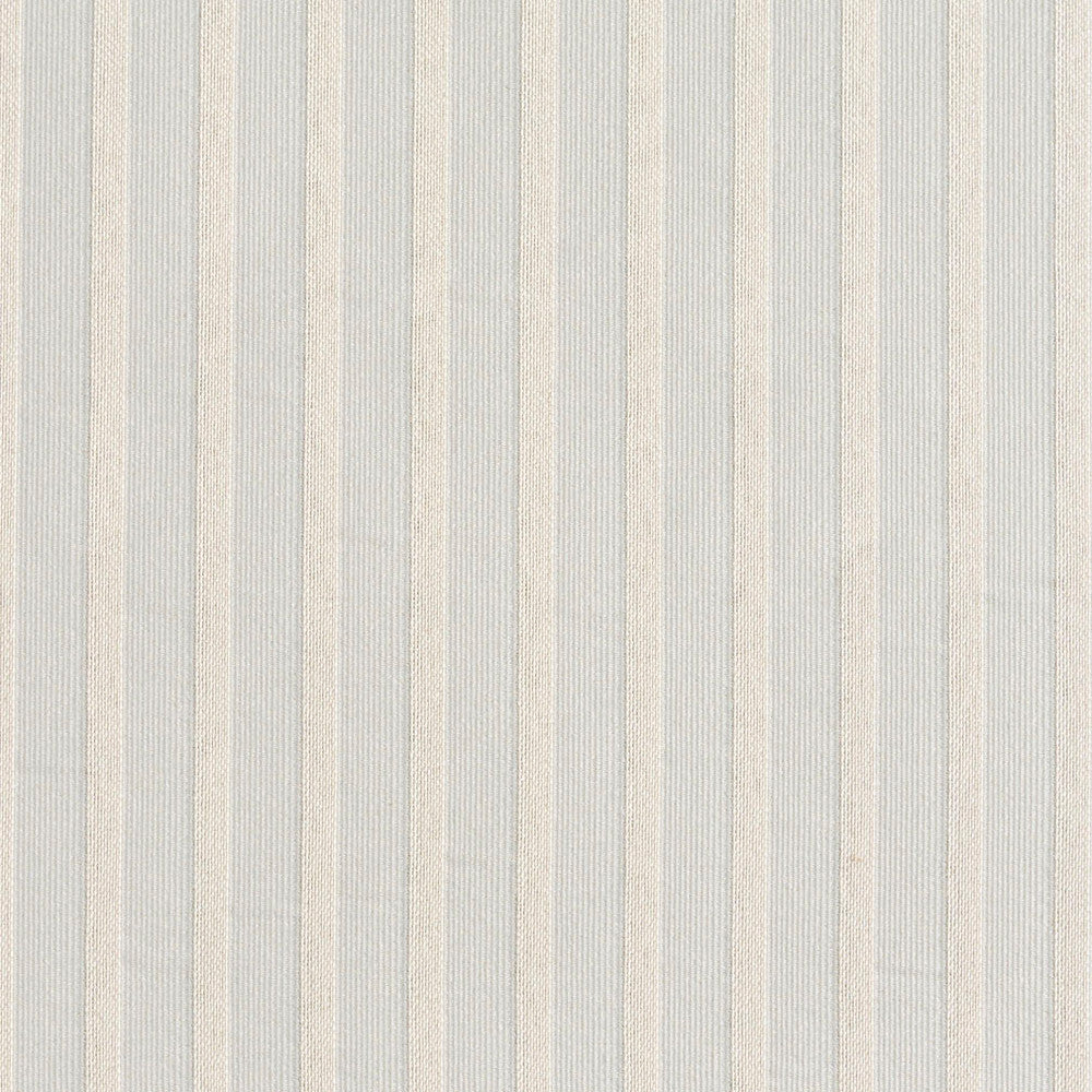 2611 Oyster/Stripe by Charlotte Designer Fabric Uptown Jacquards VI 100% Woven Polyester Asia Exceeds 70,000 Wyzenbeek Rubs (Heavy Duty) Horizontal: .5" 54 Inches - Swanky Fabrics -
