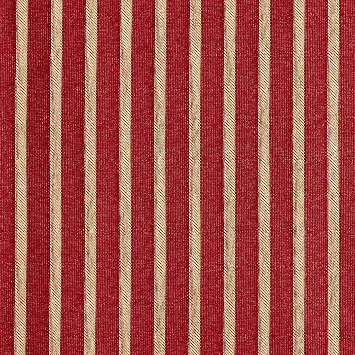 2616 Crimson/Stripe by Charlotte Designer Fabric Uptown Jacquards VI 100% Woven Polyester Asia Exceeds 70,000 Wyzenbeek Rubs (Heavy Duty) Horizontal: .5" 54 Inches - Swanky Fabrics -