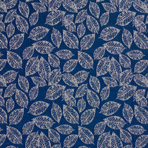 Charlotte Fabric 2618 Wedgewood/Leaf