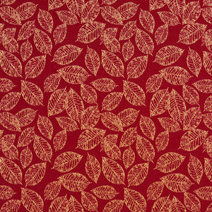 Charlotte Fabric 2625 Crimson/Leaf