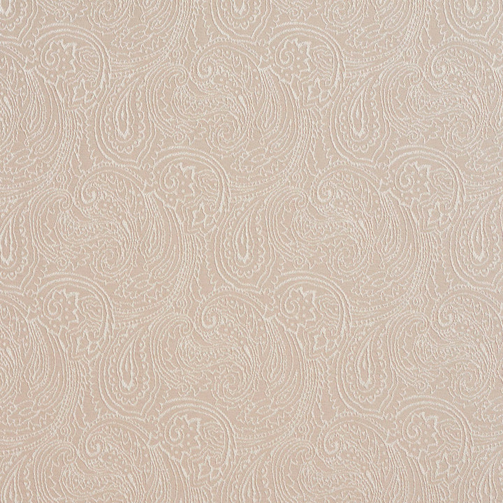 2632 Linen/Paisley by Charlotte Designer Fabric Uptown Jacquards VI 100% Woven Polyester Asia Exceeds 70,000 Wyzenbeek Rubs (Heavy Duty) Horizontal: 6.75 " x Vertical: 7.5" 54 Inches - Swanky Fabrics -