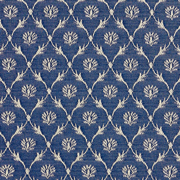 2636 Wedgewood/Trellis by Charlotte Designer Fabric Uptown Jacquards VI 100% Woven Polyester Asia Exceeds 120,000 Wyzenbeek Rubs (Heavy Duty) </p><p>Repeat: Horizontal: 1.5" x Vertical: 1.5" 54 Inches - Swanky Fabrics -