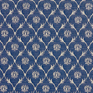 Charlotte Fabric 2636 Wedgewood/Trellis