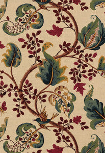 Schumacher Fabric Fox Hollow Document Natural 2639642