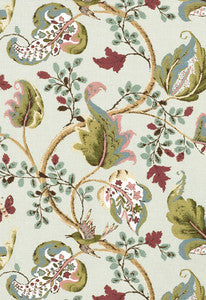 Schumacher Fabric Fox Hollow Robin'S Egg 2639645