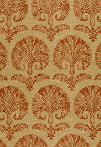 Schumacher Fabric Tasha Carnation Terra 2643390