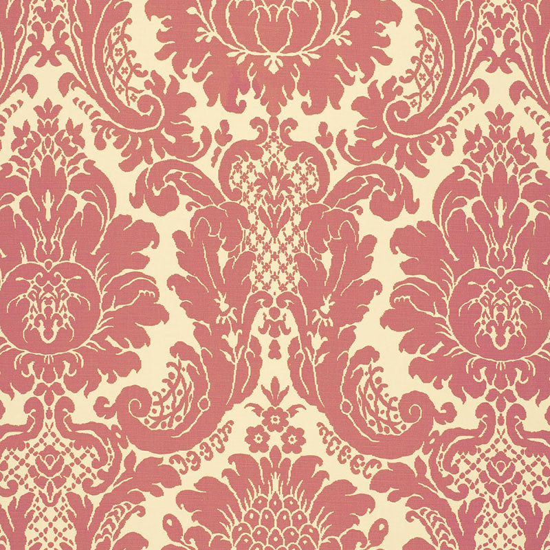 Harmon Manor Ii Pink 2643540 by Schumacher Designer Fabric DEC WALK MISC LINEN 55% COTTON 45% BELGIUM </p><p>Repeat: Horizontal: LEGACY UDC ADD and Vertical: 32 1/4" (82CM) 53.5 - Swanky Fabrics -