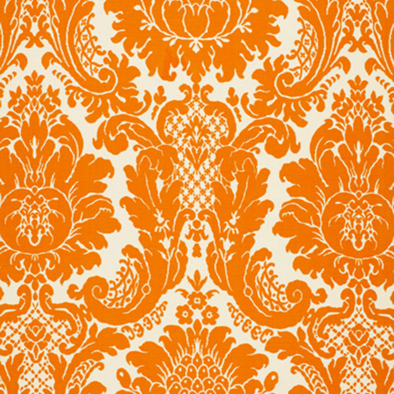 Harmon Manor Ii Tangerine 2643541 by Schumacher Fabric Schumacher Fabric Harmon Manor Ii Tangerine 2643541Fabric LINEN 55% BELGIUM </p><p>Repeat: H: HORZ. 27" (69CM) , V: VERT. 32 1/4" (82CM) 53.5 - Fabric Carolina -