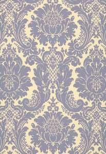 Schumacher Fabric Harmon Manor Ii Blue 2643543