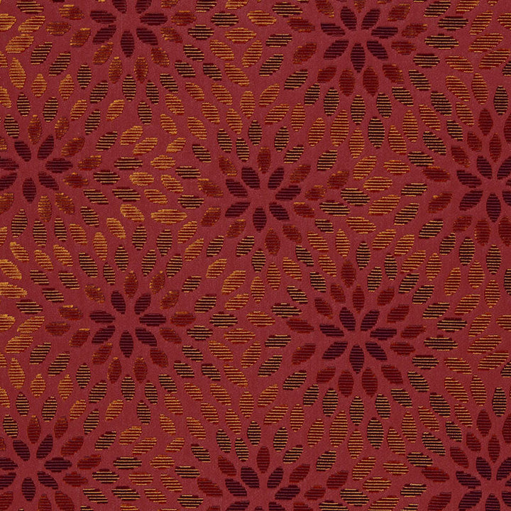 Kiku Silk Velvet Cerise & Cinnabar 2644282 by Schumacher Fabric Schumacher Fabric Kiku Silk Velvet Cerise & Cinnabar 2644282Fabric SILK 49% INDIA </p><p>Repeat: H: HORZ. 12 3/4" (32CM) , V: VERT. 12 1/4" (31CM) 54 - Fabric Carolina -