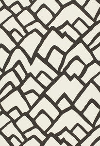 Schumacher Fabric Zimba Charcoal 2644330