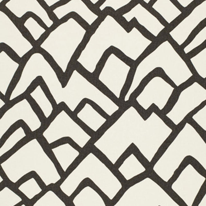 Zimba Charcoal 2644330 by Schumacher Designer Fabric GOOD VIBRATIONS LINEN 55% COTTON 45% UNITED STATES OF AMERICA </p><p>Repeat: Horizontal: 27" (69CM) and Vertical: 32" (81CM) 54 - Swanky Fabrics -