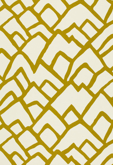 Zimba Soft Chartreuse 2644332 by Schumacher Designer Fabric Exuberant-Prints 55% Linen, 45% Cotton - Horizontal: 27 and Vertical: 32 54 - Swanky Fabrics -
