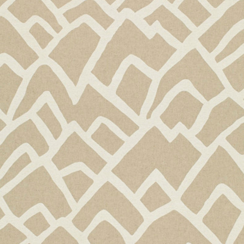 Zimba Natural 2644333 by Schumacher Designer Fabric GOOD VIBRATIONS LINEN 55% COTTON 45% UNITED STATES OF AMERICA </p><p>Repeat: Horizontal: 27" (69CM) and Vertical: 32" (81CM) 54 - Swanky Fabrics -