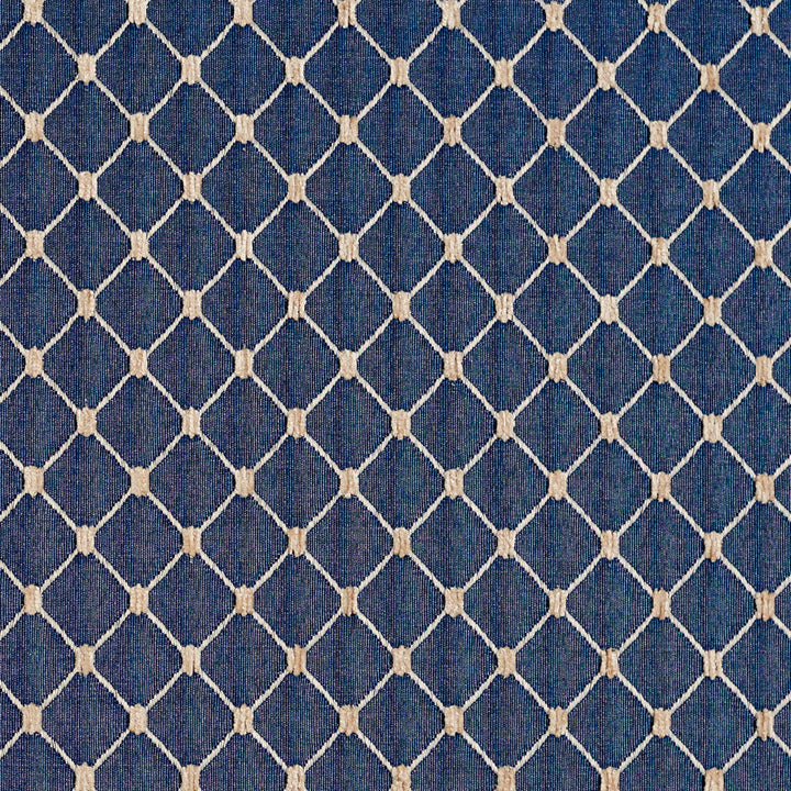 2645 Wedgewood/Diamond by Charlotte Designer Fabric Uptown Jacquards VI 100% Woven Polyester Asia Exceeds 70,000 Wyzenbeek Rubs (Heavy Duty) Horizontal: 1.75" x Vertical: 1.5" 54 Inches - Swanky Fabrics -