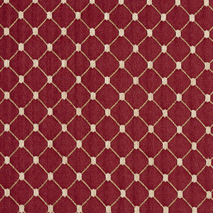 Charlotte Fabric 2652 Crimson/Diamond