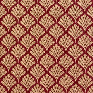 Charlotte Fabric 2661 Crimson/Fan