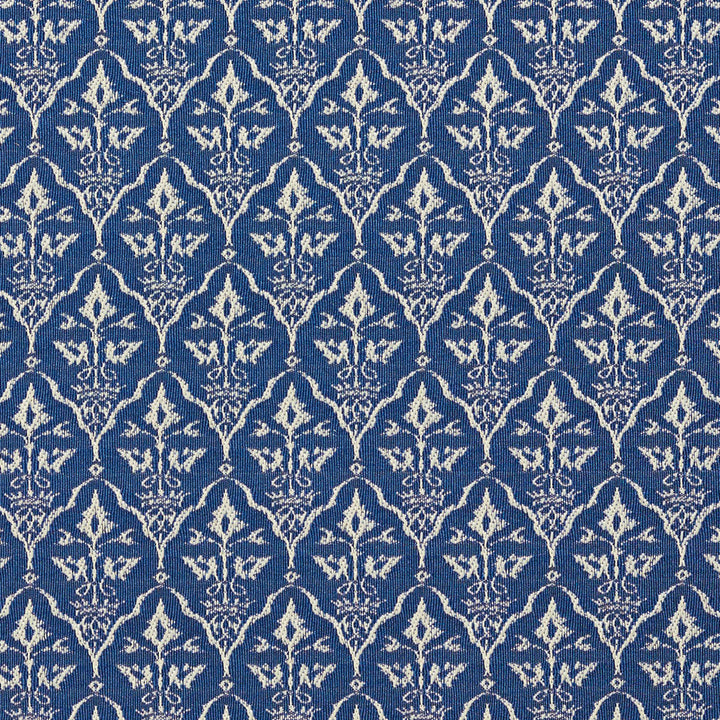 2663 Wedgewood/Cameo by Charlotte Designer Fabric Uptown Jacquards VI 100% Woven Polyester Asia Exceeds 70,000 Wyzenbeek Rubs (Heavy Duty) Horizontal: 1.5" x Vertical: 2.75" 54 Inches - Swanky Fabrics -