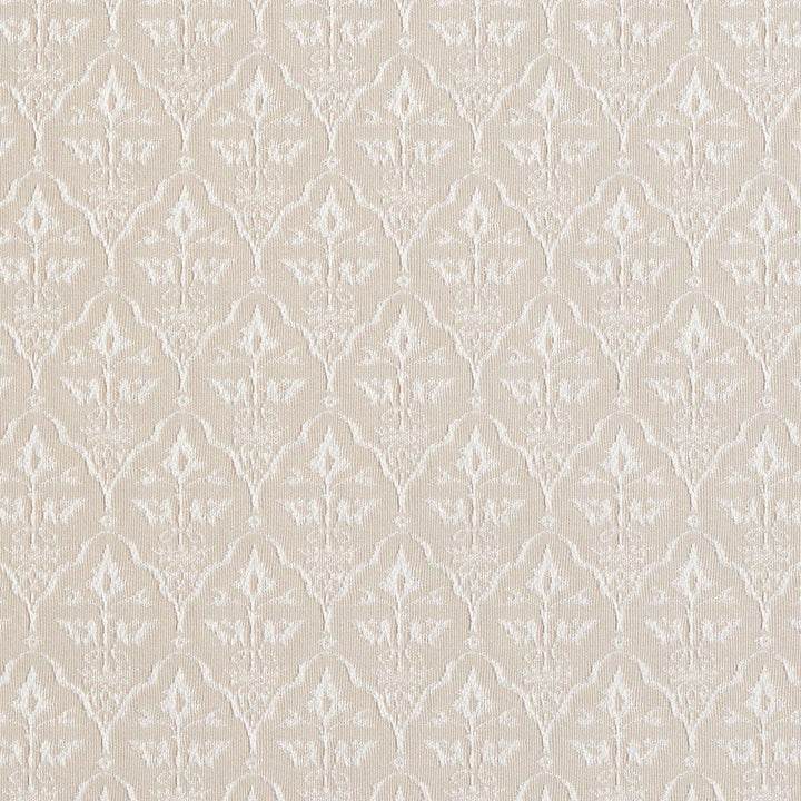 2668 Linen/Cameo by Charlotte Designer Fabric Uptown Jacquards VI 100% Woven Polyester Asia Exceeds 70,000 Wyzenbeek Rubs (Heavy Duty) Horizontal: 1.5" x Vertical: 2.75" 54 Inches - Swanky Fabrics -