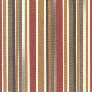 Sunbrella Fabric 5612 77 Rain Brannon Redwood