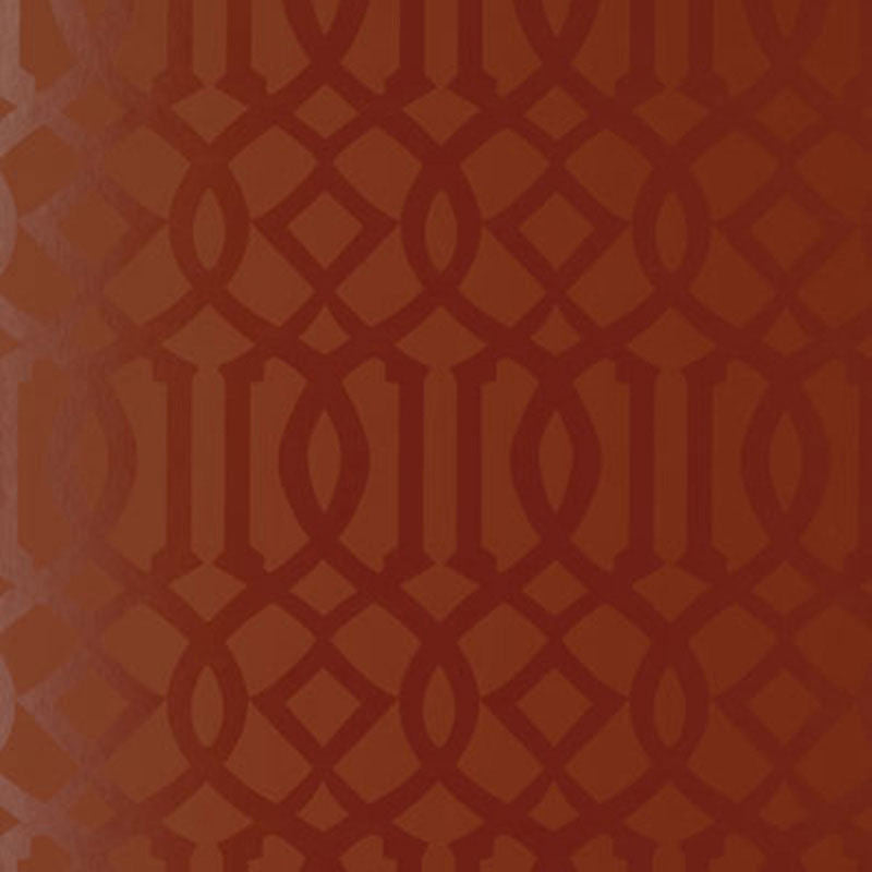 Imperial Trellis Cinnabar Gloss 2707214 by Schumacher Wallcovering Schumacher Wallcovering Imperial Trellis Cinnabar Gloss 2707214Wallcovering Paper UNITED STATES OF AMERICA </p><p>Repeat: H: HORZ. 6 3/4" (17CM) , V: VERT. 12 5/8" (32CM) 27 - Fabric Carolina -