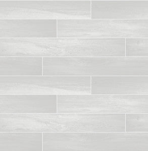 A-Street Prints Wallpaper Titan White Wood