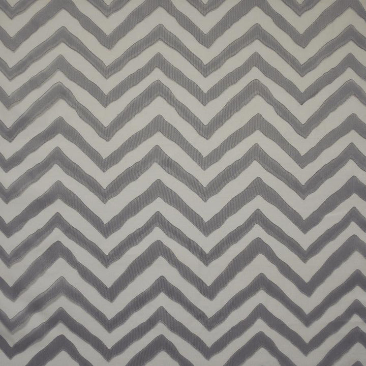 Ziggy # 61 Carbon by Maxwell Designer Fabric Sheer Style 100% POLYESTER TURKEY V-8.5"H-9" 126" - Swanky Fabrics -
