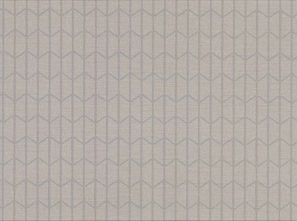 Gauntlet Grey Geometric Wallpaper by Warner Designer Cortina IV Covers about 60.8 square feet 27-in by 27-ft long roll Unpasted 3.5 - Swanky Fabrics -