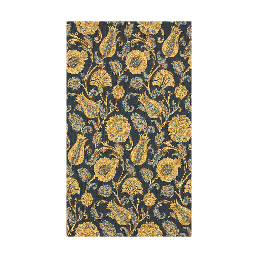 Outer Banks Indigo by Kravet Couture Designer Fabric VISCOSE - 78%;POLYESTER - 22% Turkey LIGHT Horizontal: 13.5 and Vertical: 46 54 - Swanky Fabrics -