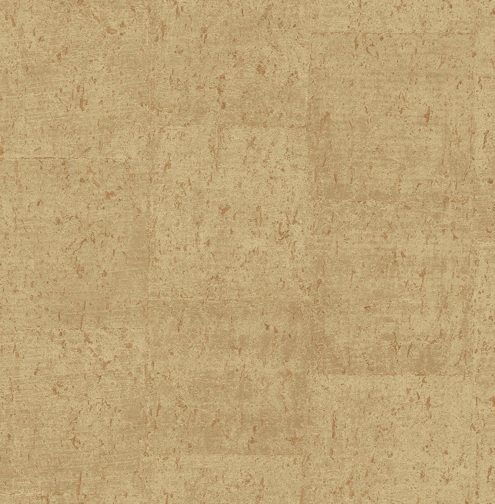 Jules Light Brown Faux Cork Wallpaper by Fine Decor Designer Medley Covers about 56.4 square feet 20.5-in by 33-ft long roll Unpasted 10.4 - Swanky Fabrics -